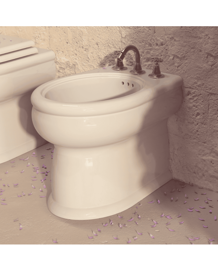 bidet sol romantica bleu provence | Bleu Provence
