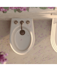 bidet sol romantica bleu provence | Bleu Provence