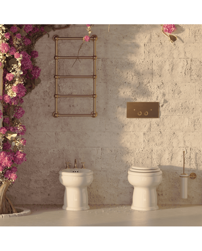 bidet sol romantica bleu provence | Bleu Provence
