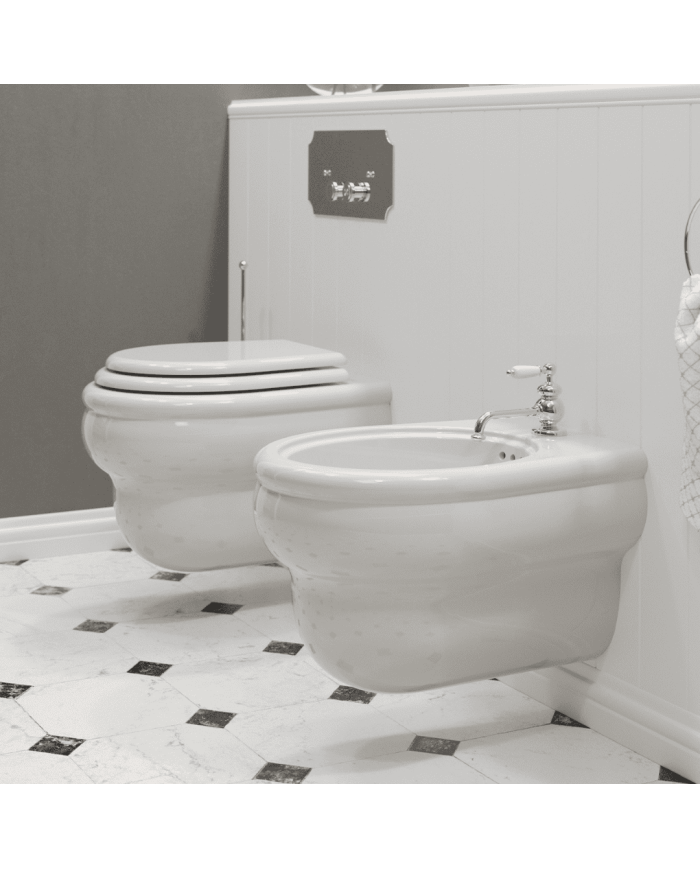 wc suspendu bleu provence | Bleu Provence Romantica