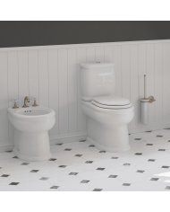 WC monobloc Bleu Provence | Romantica couleur