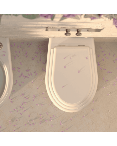 WC sol Romantica - Bleu Provence