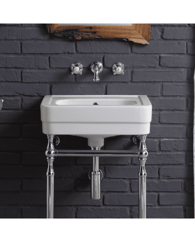 Robinet mural lavabo - Romantica - Bleu Provence Robinet mural lavabo - Romantica - Bleu Provence