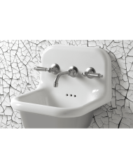 Robinet Mural droit Romantica - Bleu Provence