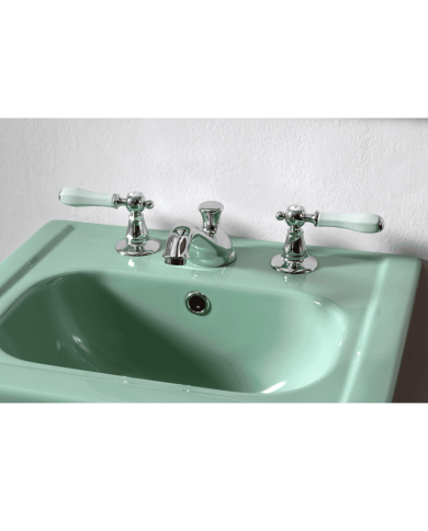 robinet bas bleu provence | Bleu Provence rétro