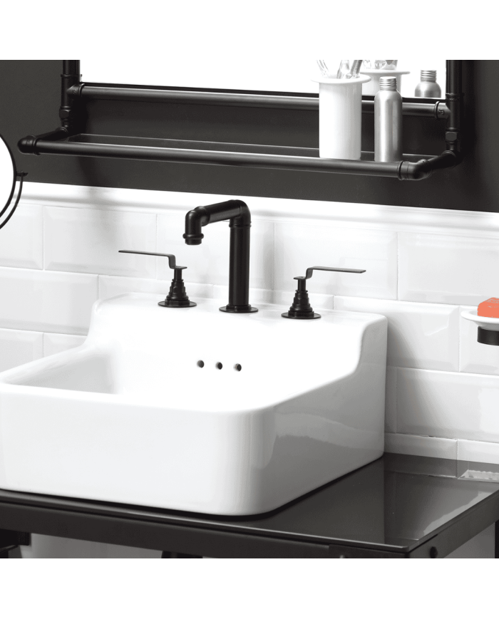 robinet lavabo Bleu Provence | Style industriel Romantica