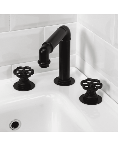 Robinet lavabo industriel Romantica - Bleu Provence Robinet lavabo industriel Romantica - Bleu Provence