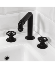 Robinet lavabo industriel Romantica - Bleu Provence