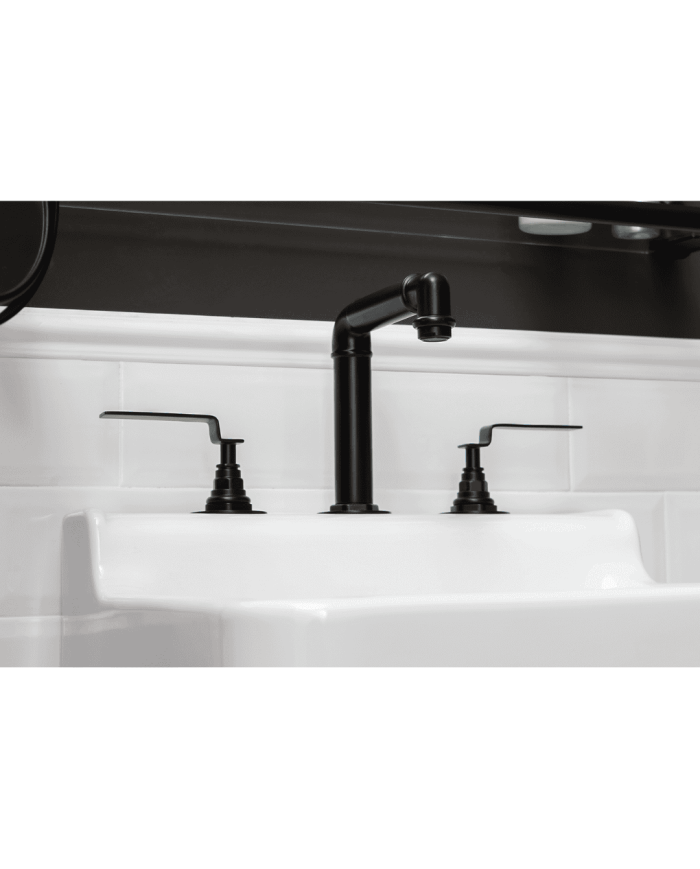 Robinet lavabo industriel Romantica - Bleu Provence