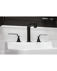 Robinet lavabo industriel Romantica - Bleu Provence