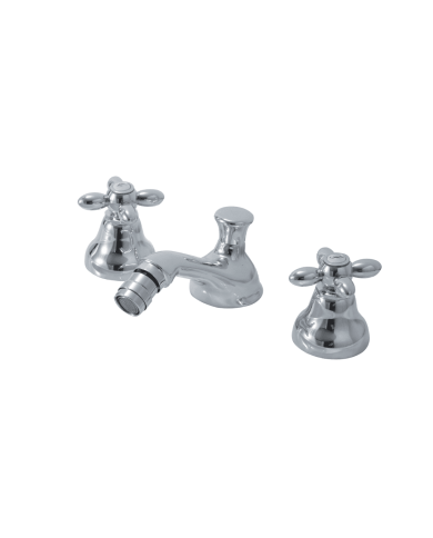 Robinet bidet col bas Romantica - Bleu Provence Robinet bidet col bas Romantica - Bleu Provence