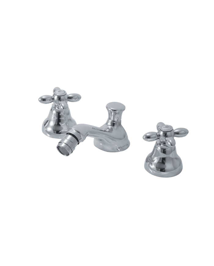 Robinet bidet col bas Romantica - Bleu Provence