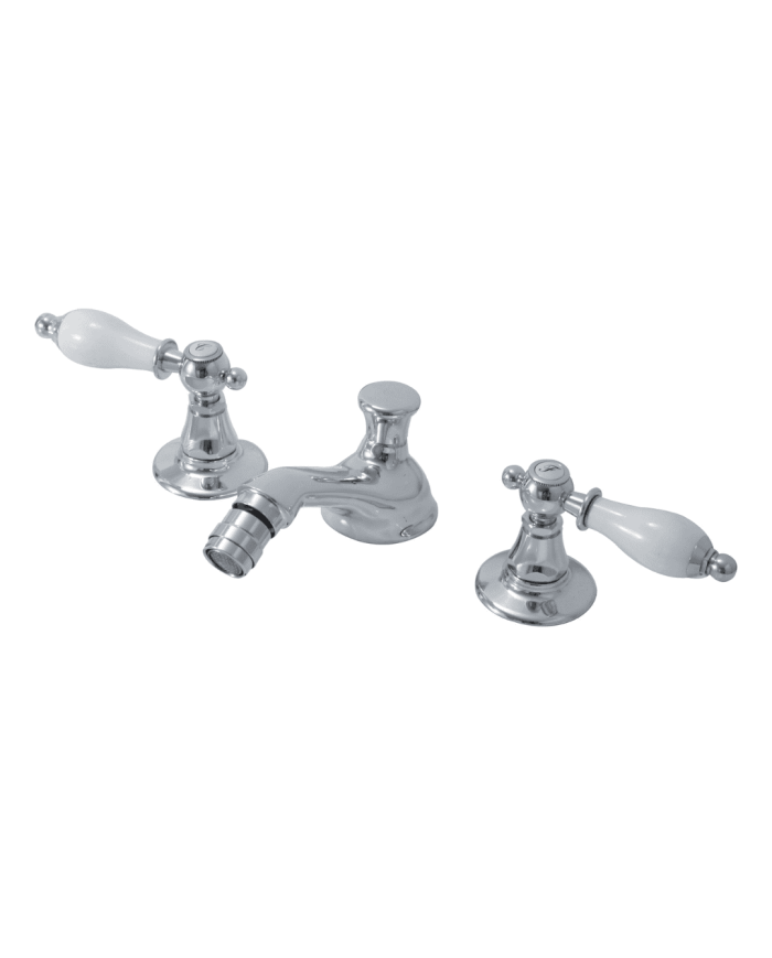 Robinet bidet col bas Romantica - Bleu Provence