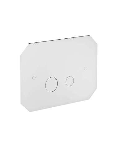 Plaque double Geberit octogonale - Italica Stella Plaque double Geberit octogonale - Italica Stella