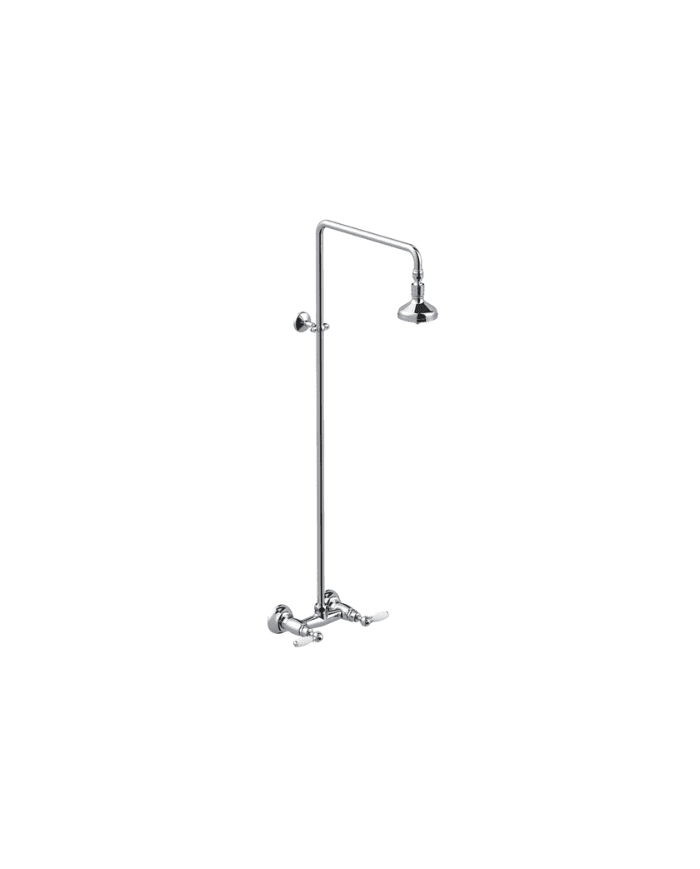 Mélangeur douche apparent avec colonne - Italica leve Stella