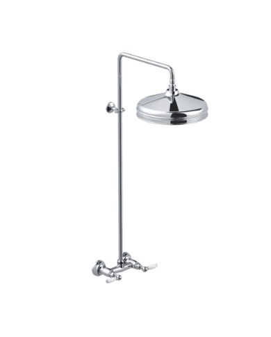 Mélangeur douche apparent avec colonne - Italica leve Stella