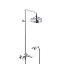 Mélangeur de douche apparent 2 sorties - Italica leve Stella