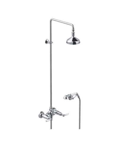 Mélangeur de douche apparent 2 sorties - Italica leve Stella