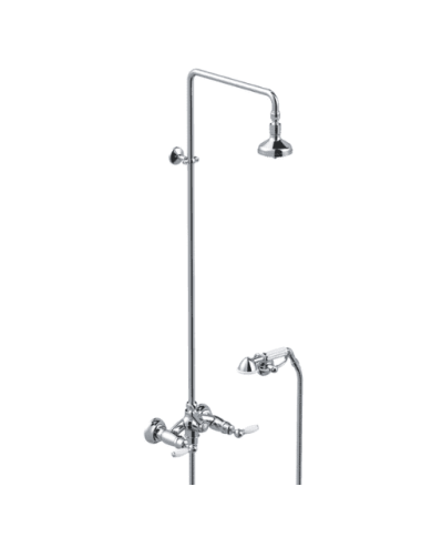 Mélangeur de douche apparent 2 sorties - Italica leve Stella