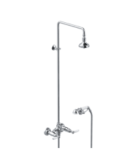 Mélangeur de douche apparent 2 sorties - Italica leve Stella