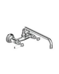 Mélangeur évier mural apparent - Italica leve Stella