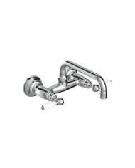 Mélangeur évier mural apparent - Italica leve Stella