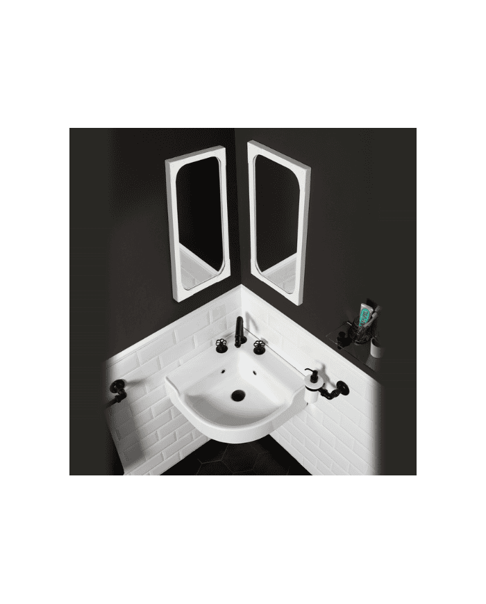 Lavabo angle 50 cm - Industrialis Bleu Provence Lavabo angle 50 cm - Industrialis Bleu Provence