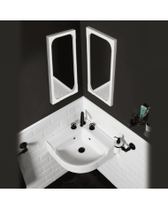 Lavabo angle 50 cm - Industrialis Bleu Provence Lavabo angle 50 cm - Industrialis Bleu Provence