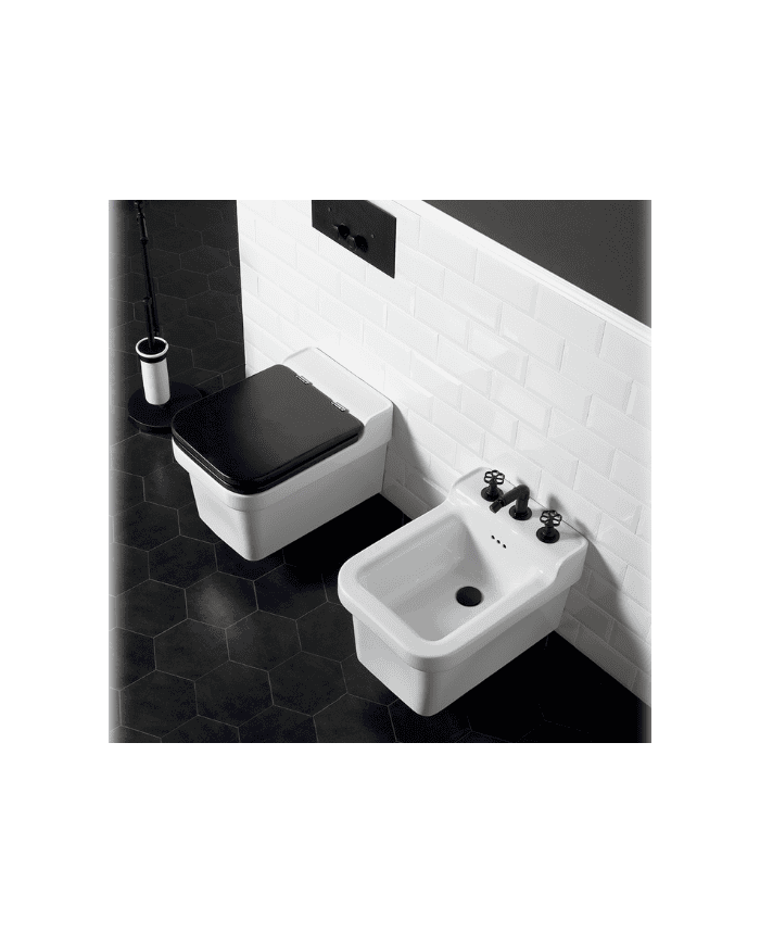 Bidet suspendu - Industrialis Bleu Provence Bidet suspendu - Industrialis Bleu Provence