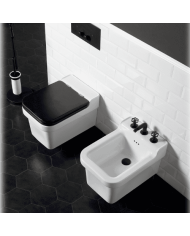 bidet suspendu bleu provence | Bleu Provence rétro