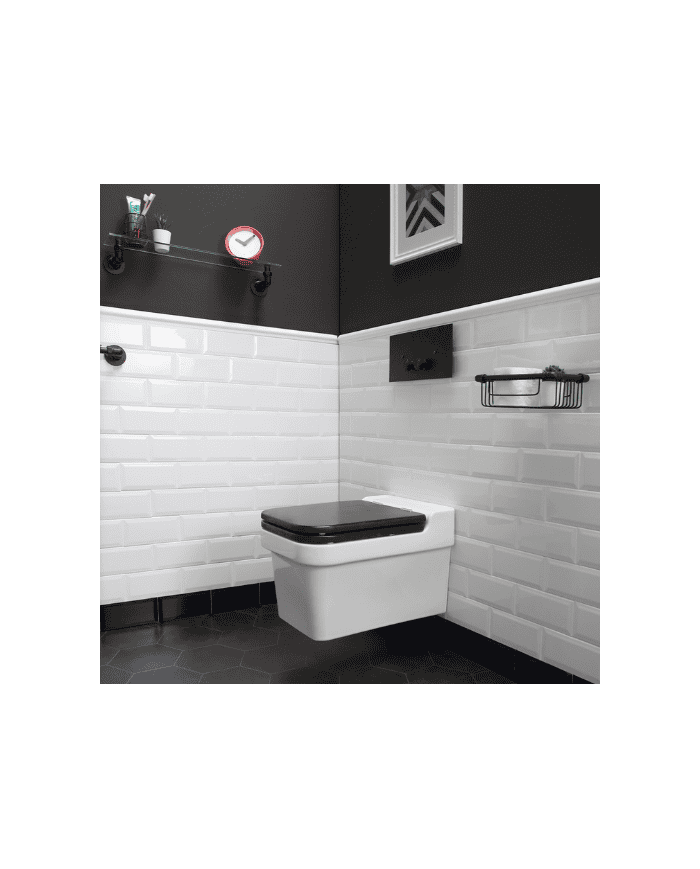 wc suspendu bleu provence | Céramique couleur rétro