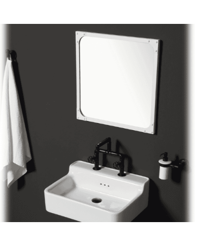 miroir rétro bleu provence | Bleu Provence Industrialis