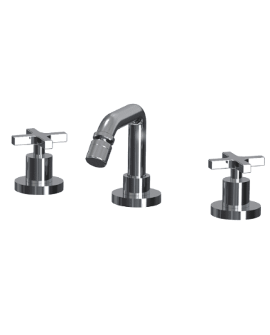 robinet bidet bleu provence | Style industriel laiton