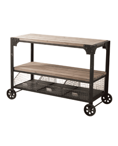 Meuble Industrialis 1- Bleu Provence Meuble Industrialis 1- Bleu Provence