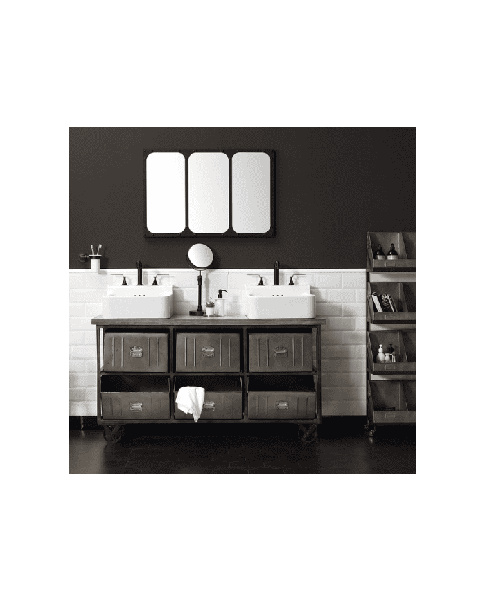 meuble salle de bain bleu provence | Industrialis 2