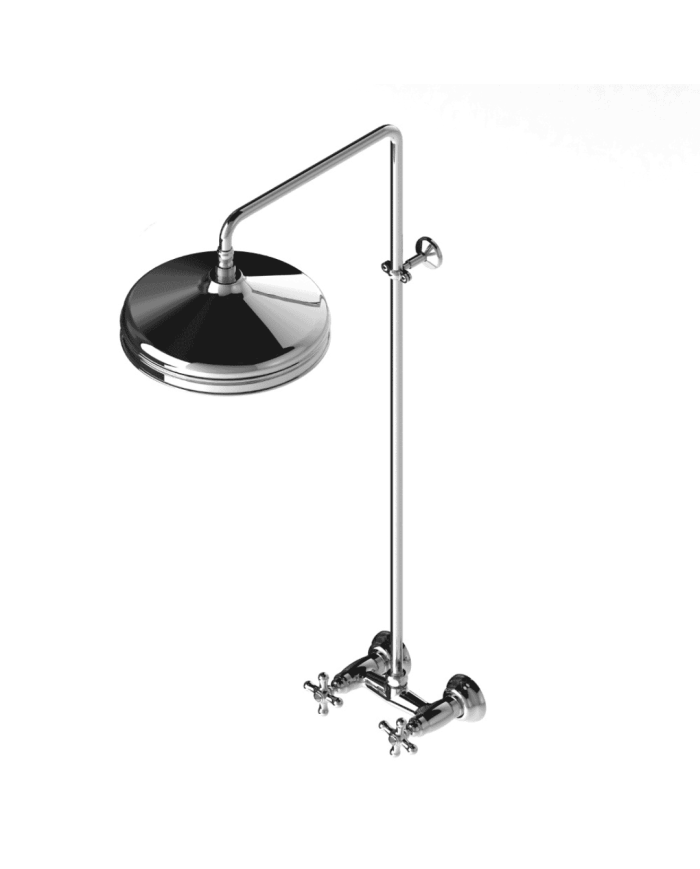 Mélangeur douche apparent avec colonne - Roma Stella