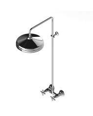 Mélangeur douche apparent avec colonne - Roma Stella