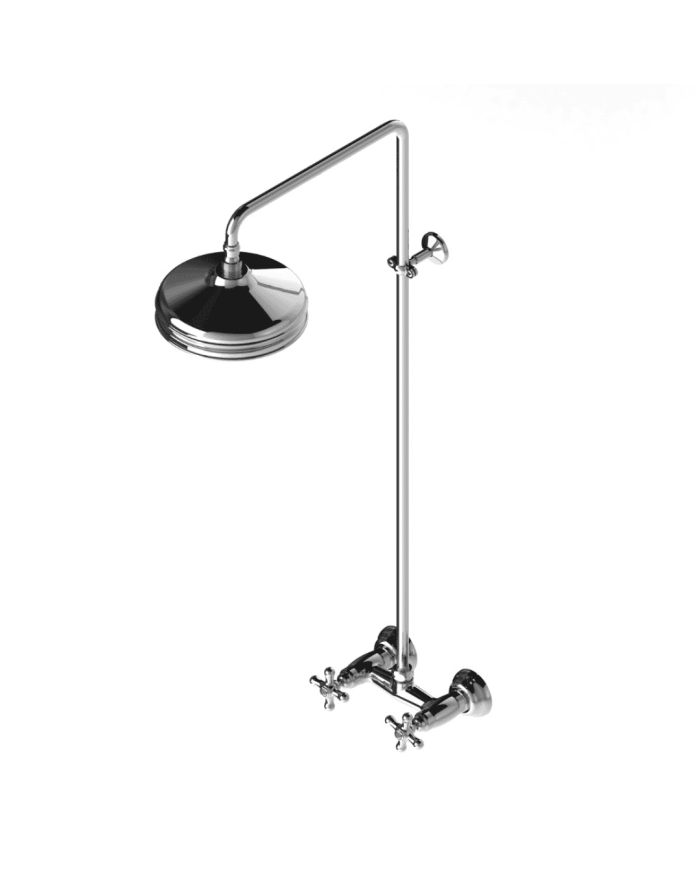 Mélangeur douche apparent avec colonne - Roma Stella