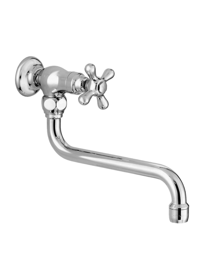 Robinet simple mural bec orientable - Roma Stella