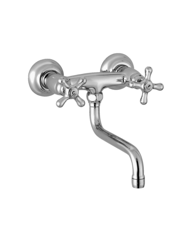 Mélangeur évier mural apparent - Roma Stella