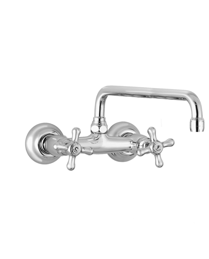 Mélangeur évier mural apparent - Roma Stella