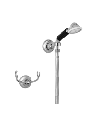 Ensemble douche crochet fixe et rotule - Roma Stella