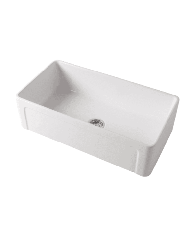 évier céramique Bleu Provence | Réversible 91 cm