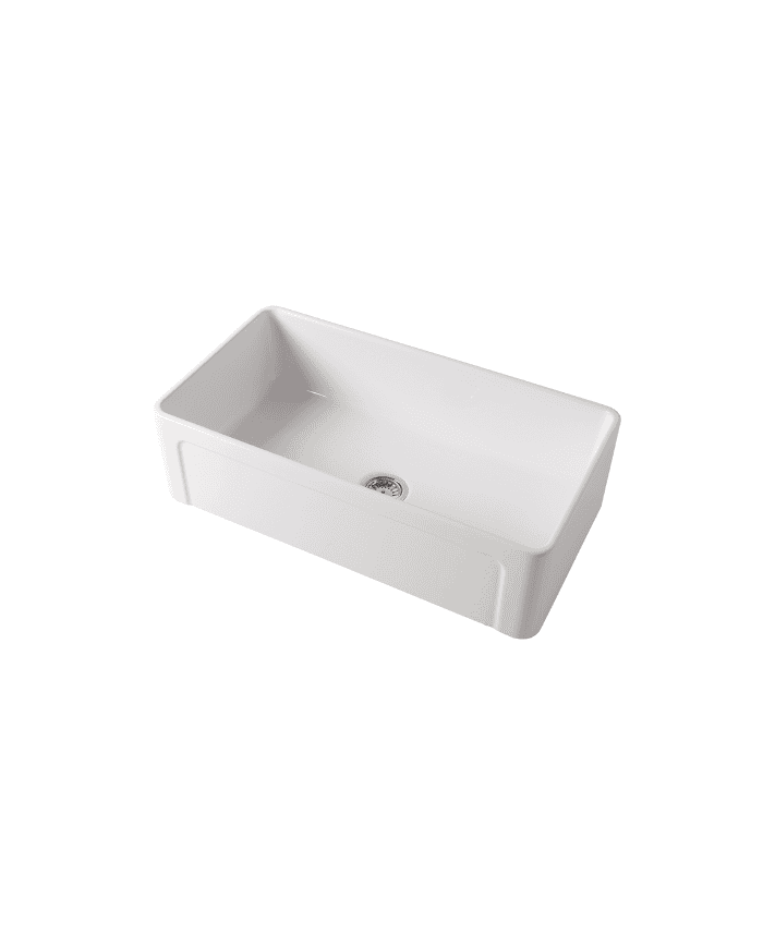 évier céramique Bleu Provence | Réversible 91 cm