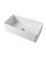 évier céramique Bleu Provence | Réversible 91 cm