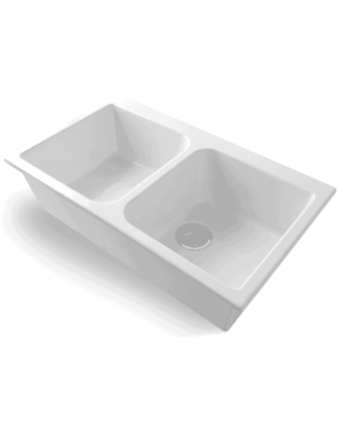 lavabo rétro bleu provence | Bleu Provence