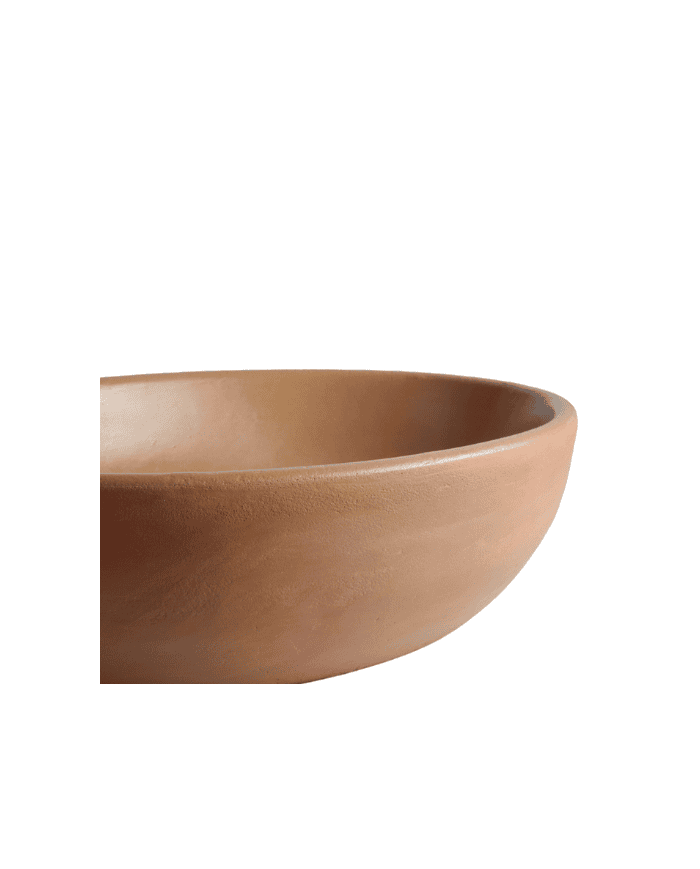 évier terracotta ovale - Bleu Provence