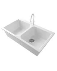 Lavabo avec robinet Bleu Provence