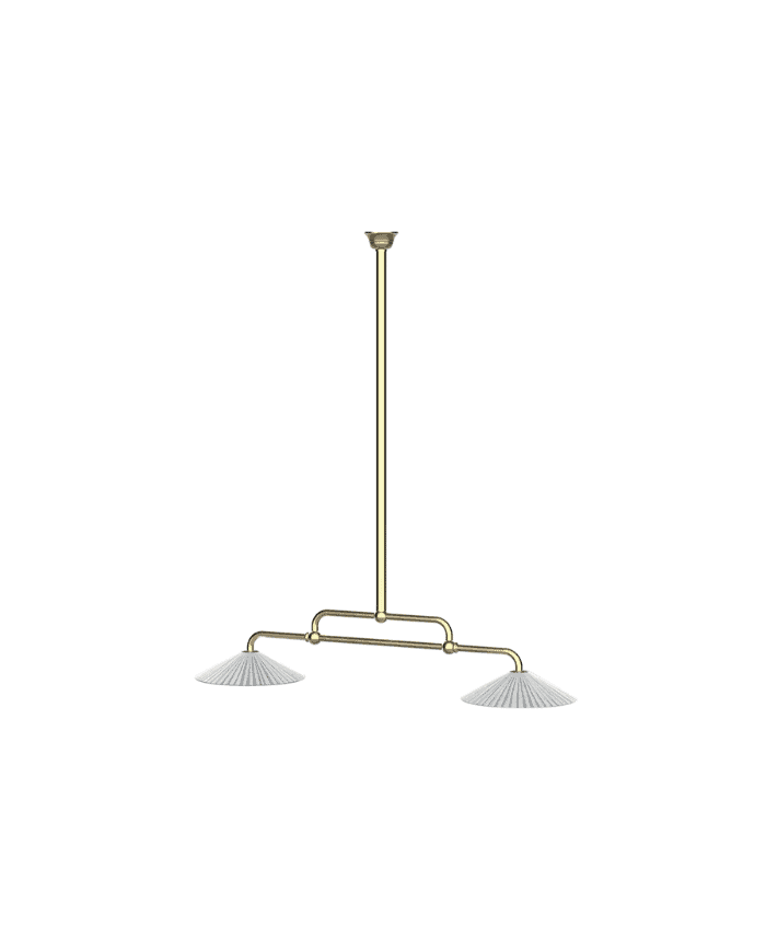 Lampe plafonnier Bleu Provence