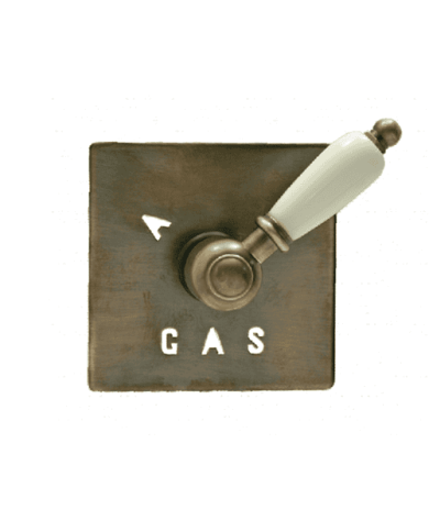 Robinet gaz Bleu Provence